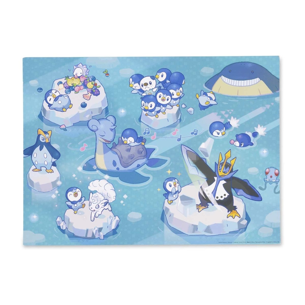 Piplup Daily Life Puzzle (500 Pieces)