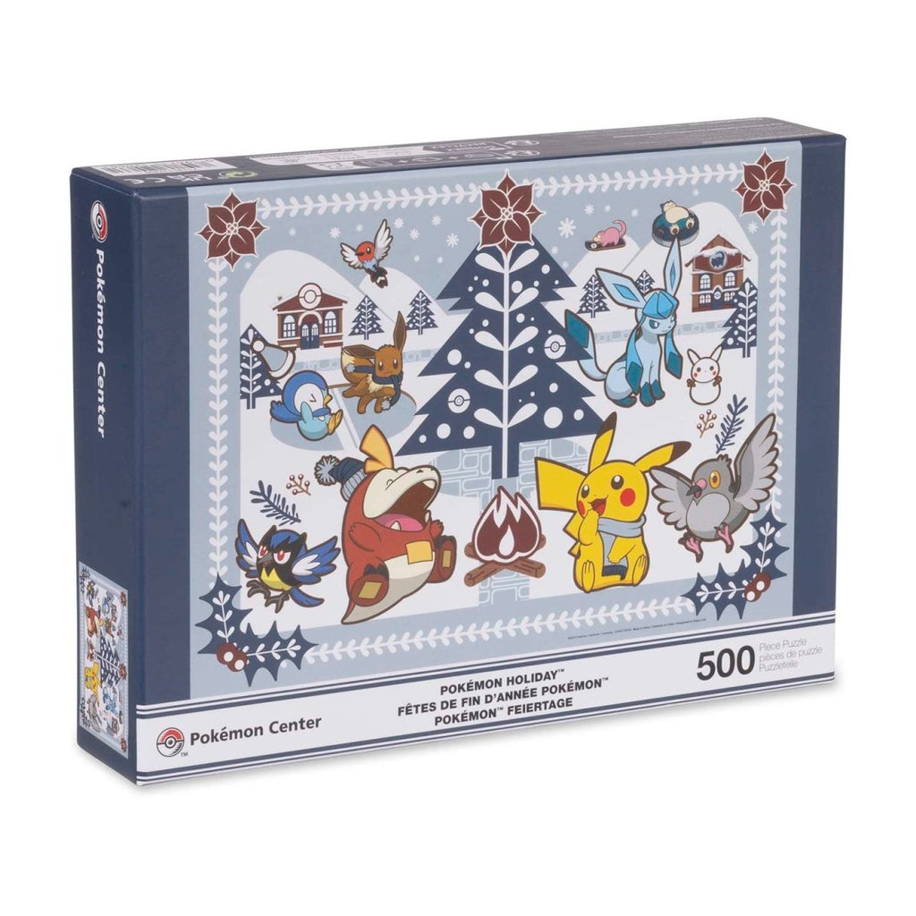 Pikachu, Fuecoco & Friends Pokémon Holiday Puzzle (500 Pieces)