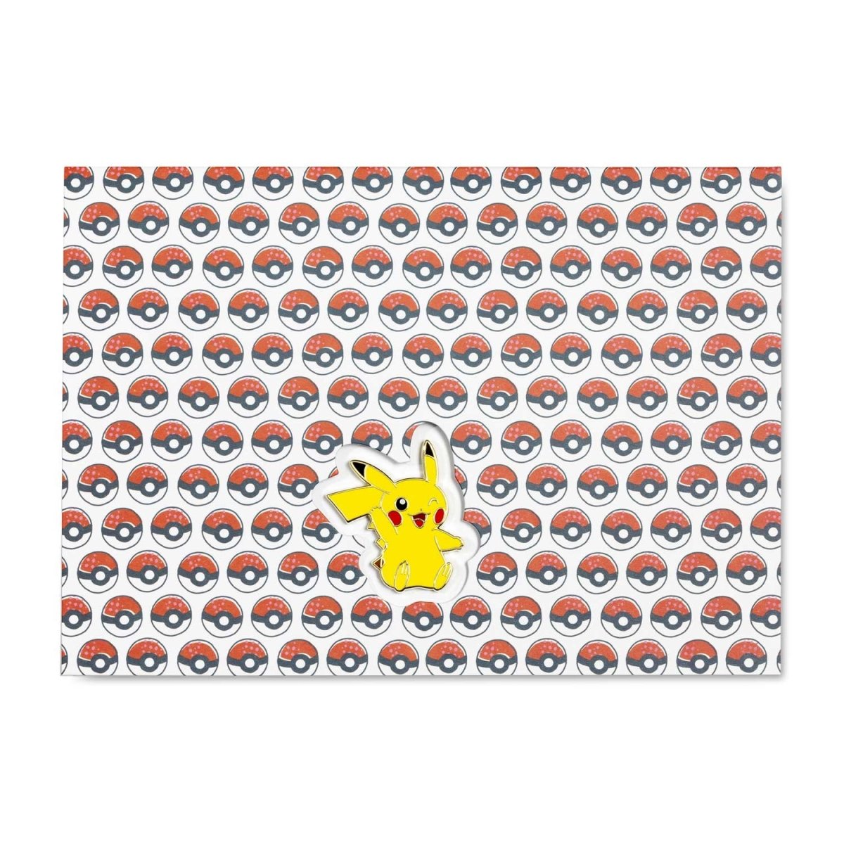 Pikachu Let's Celebrate Pokémon Pin & Greeting Card