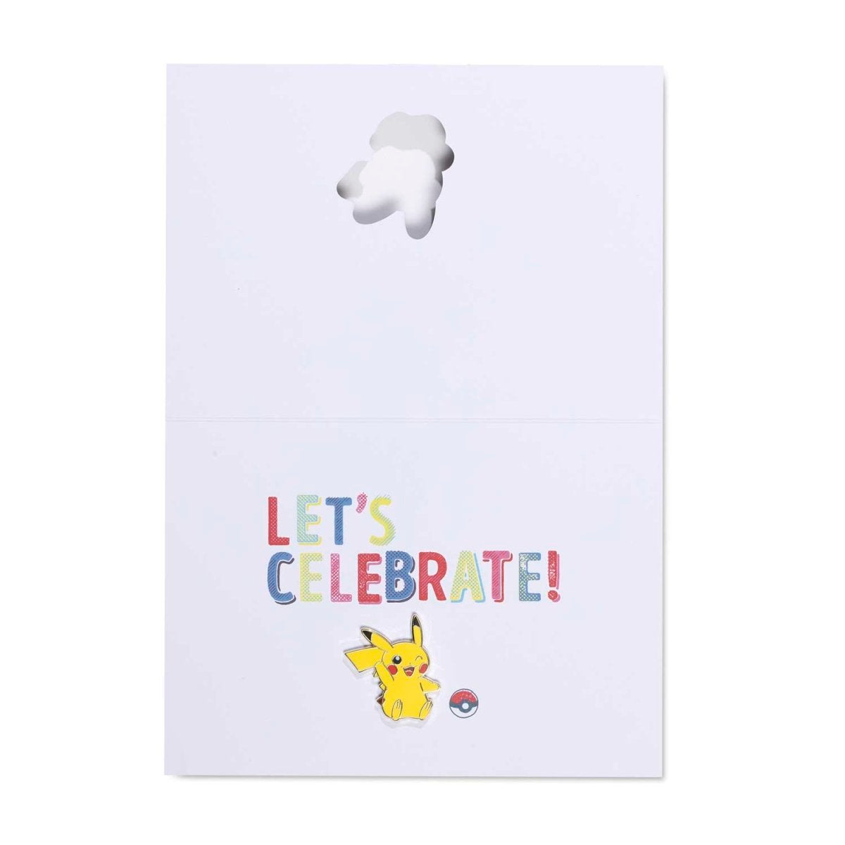 Pikachu Let's Celebrate Pokémon Pin & Greeting Card