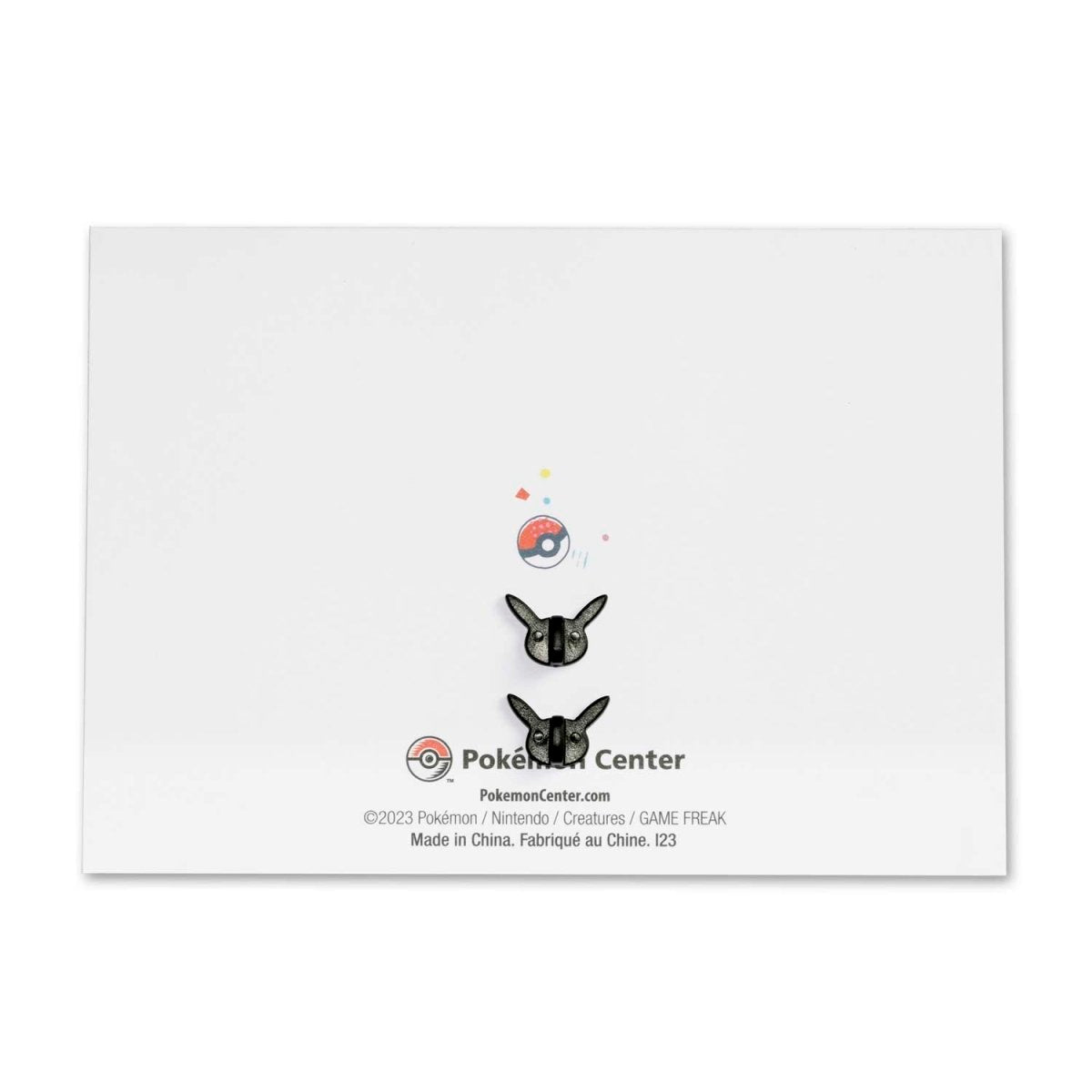 Pikachu Let's Celebrate Pokémon Pin & Greeting Card