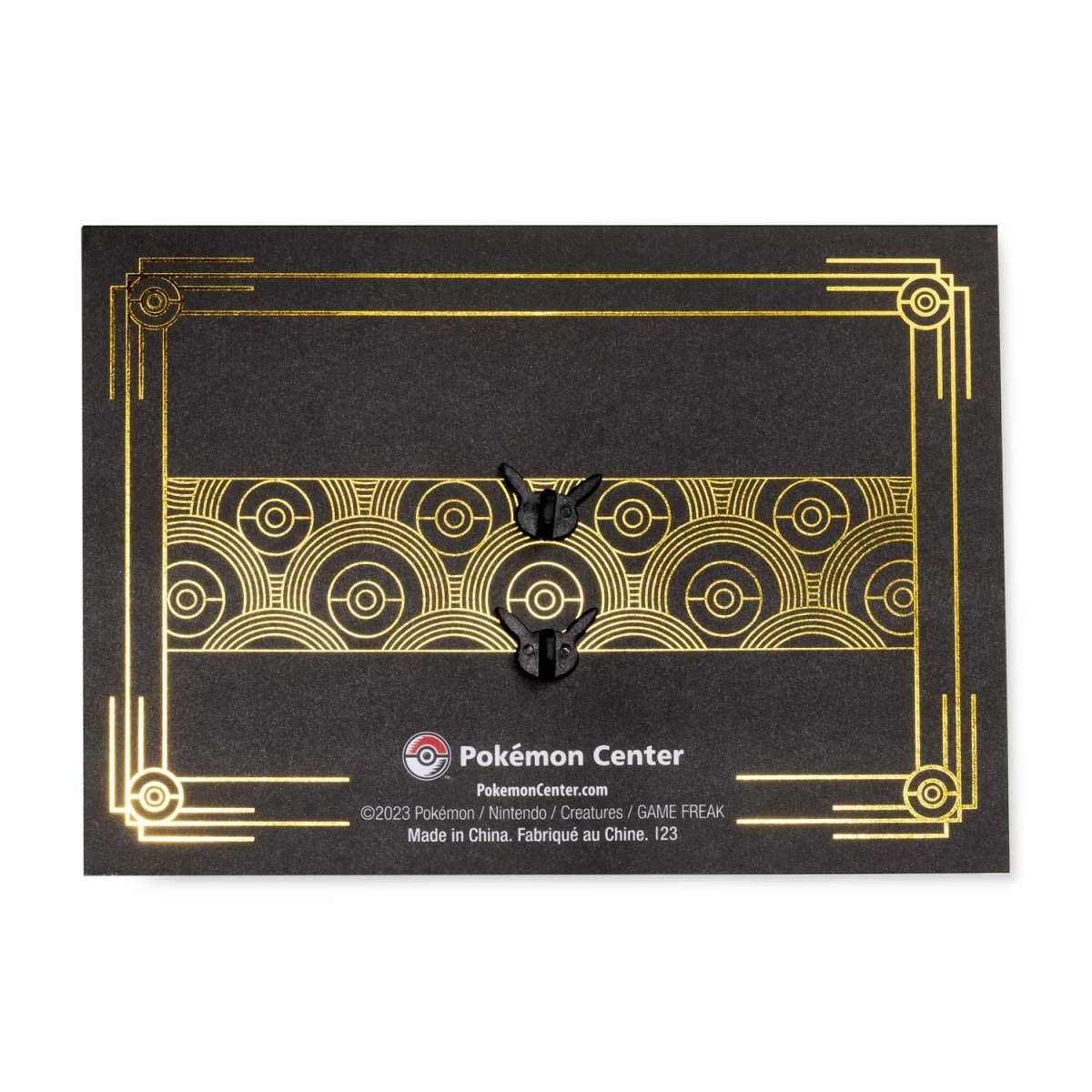 Pikachu Grand New Year Pokémon Pin & Greeting Card