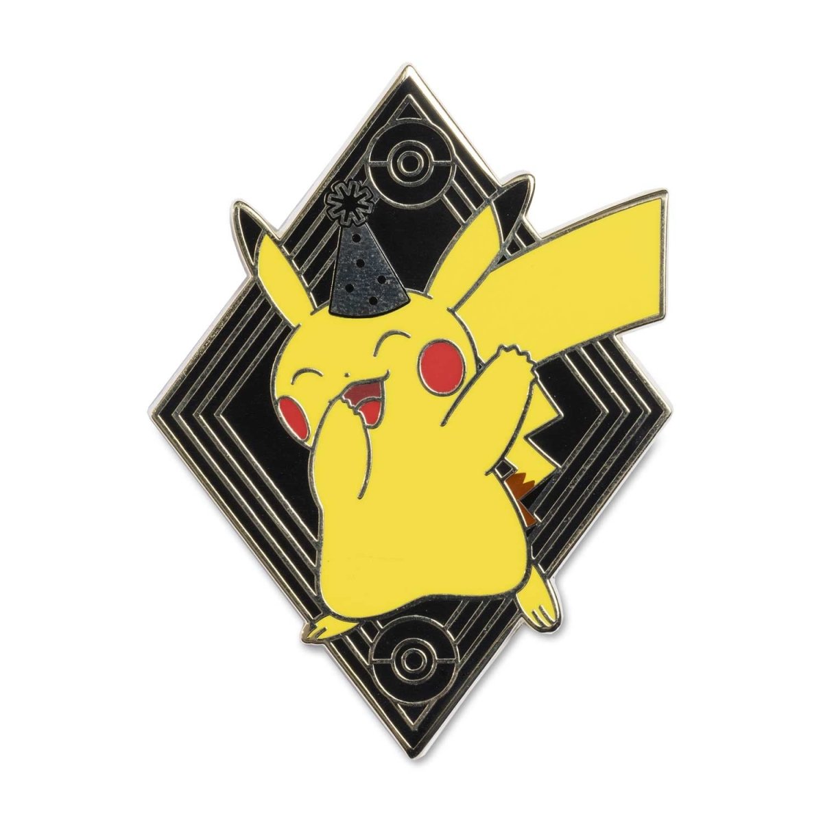 Pikachu Grand New Year Pokémon Pin & Greeting Card