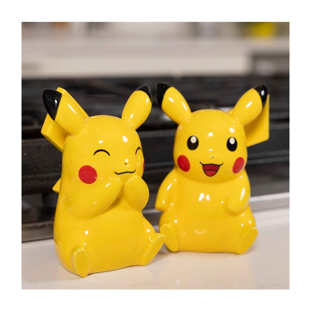 Pikachu Everyday Fun Kitchen Ceramic Salt & Pepper Shaker Set