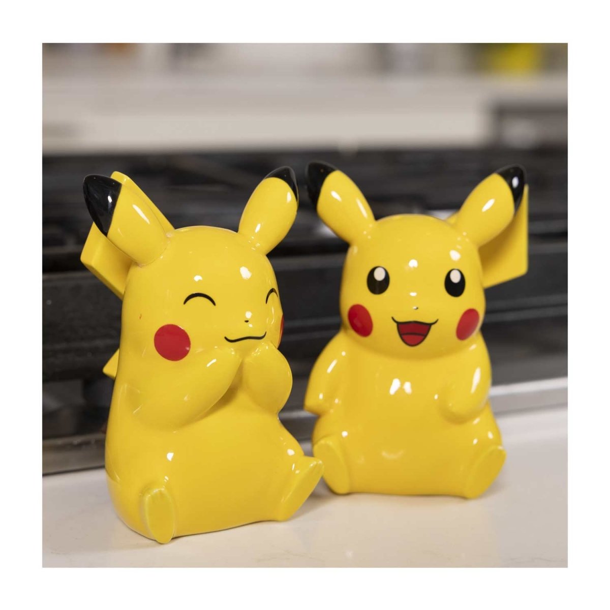 Pikachu Everyday Fun Kitchen Ceramic Salt & Pepper Shaker Set