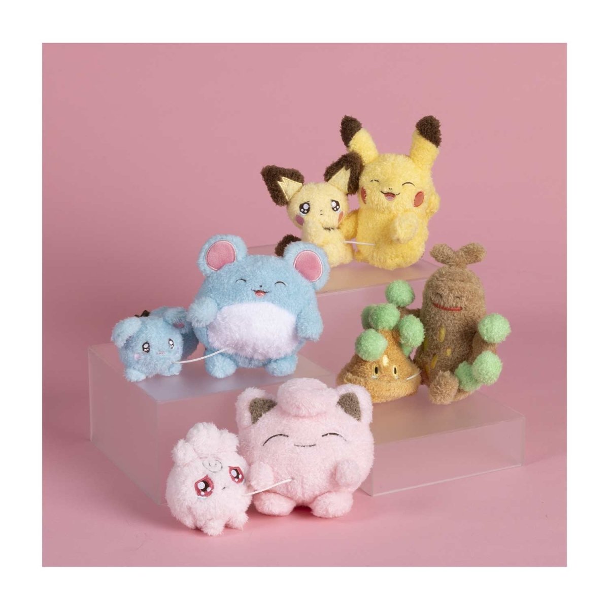Bonsly & Sudowoodo Pokémon Sweet Support Plush - 6 In.