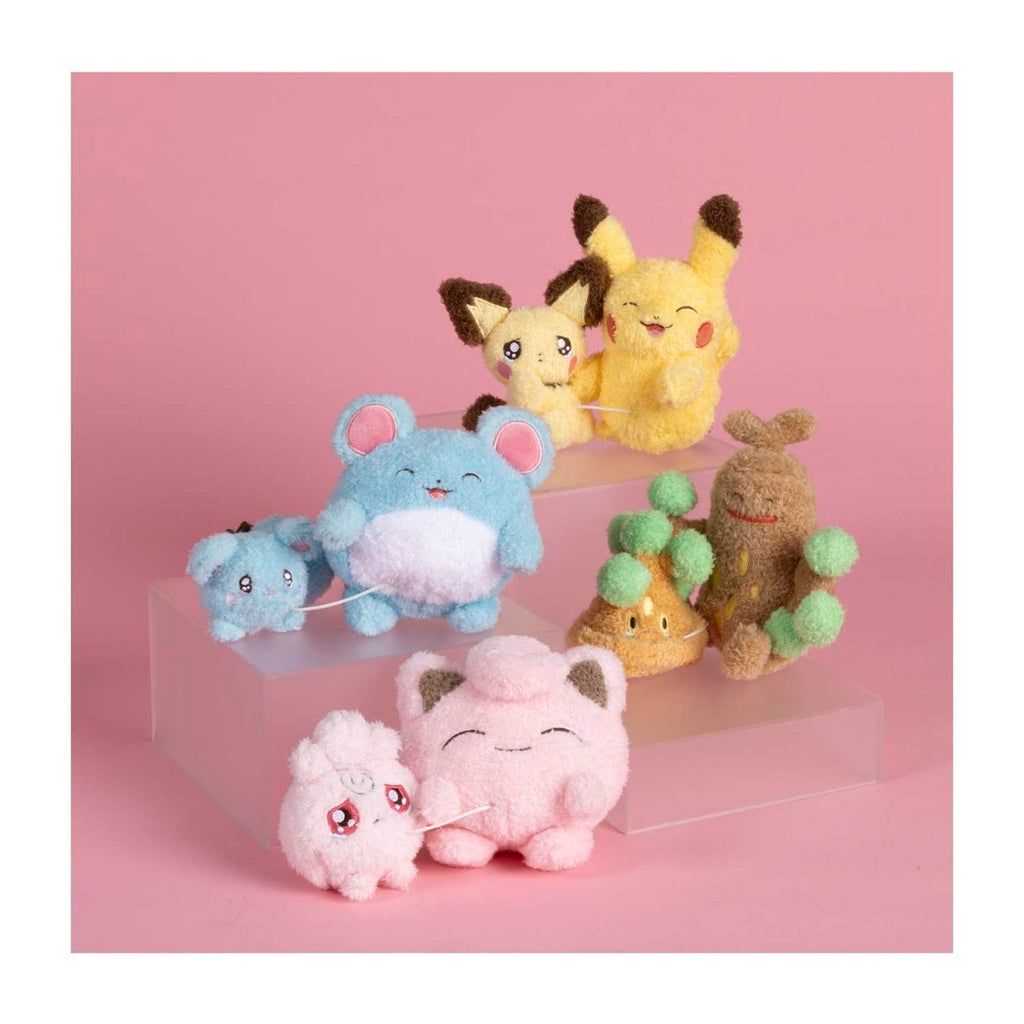 Igglybuff & Jigglypuff Pokémon Sweet Support Plush - 6 ¾ In.