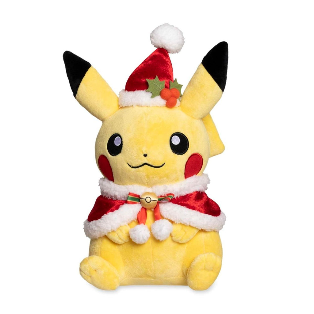 Pikachu With Holiday Cape & Hat Pokémon Holiday Plush - 14 In.