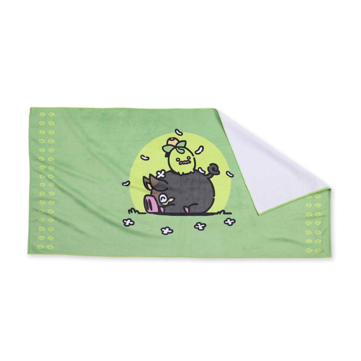 Lechonk & Smoliv Pokémon Lazy Summer Beach Towel