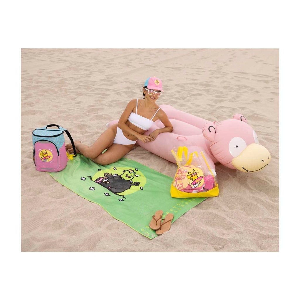 Lechonk & Smoliv Pokémon Lazy Summer Beach Towel