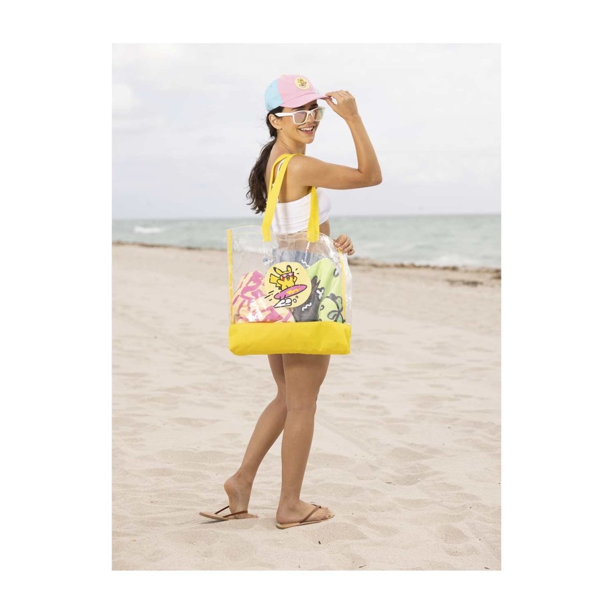Pikachu Pokémon Lazy Summer Vinyl Beach Bag