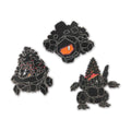 Rolycoly, Carkol & Coalossal Pokémon Pins (3-Pack)