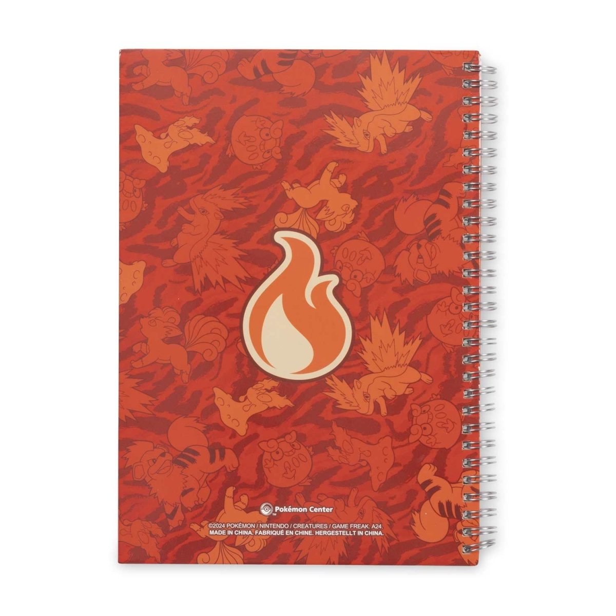 Fire Forms Pokémon Fundamentals Spiral Notebook