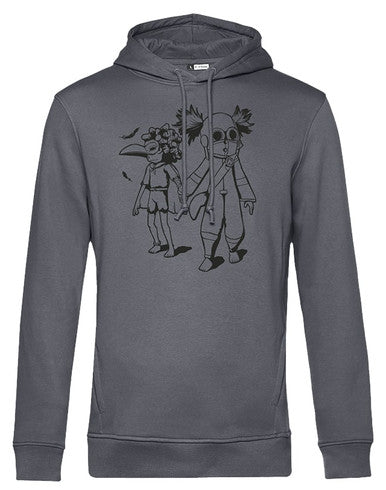 LITTLE NIGHTMARES III \u2013 WHO\u2019S AFRAID OF THE DARK? HOODIE - Dark Gray[M]