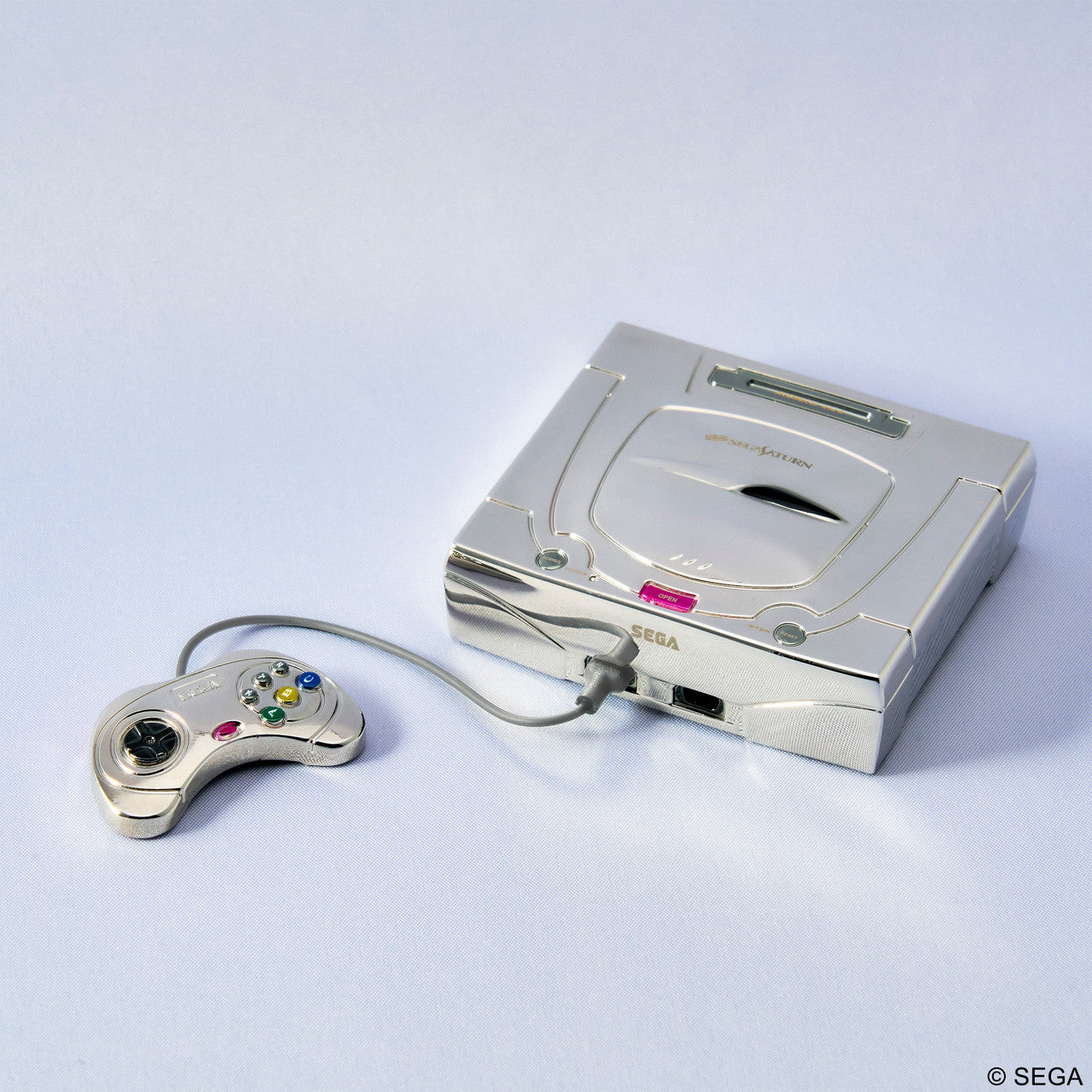SEGA Hardware Series BRIGHT ARTS GALLERY SEGA SATURN WHITE
