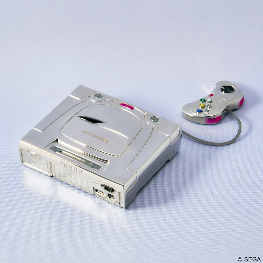 SEGA Hardware Series BRIGHT ARTS GALLERY SEGA SATURN WHITE