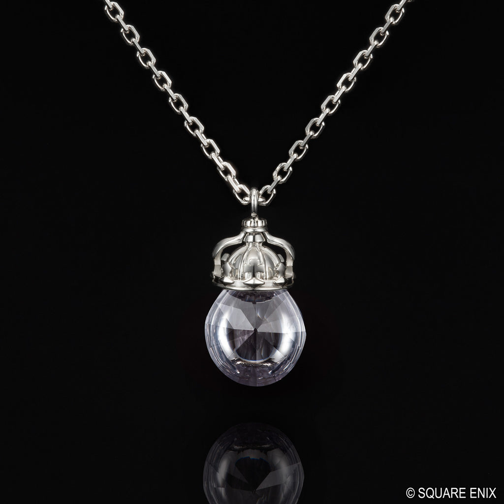 FINAL FANTASY IX Silver Necklace GARNET