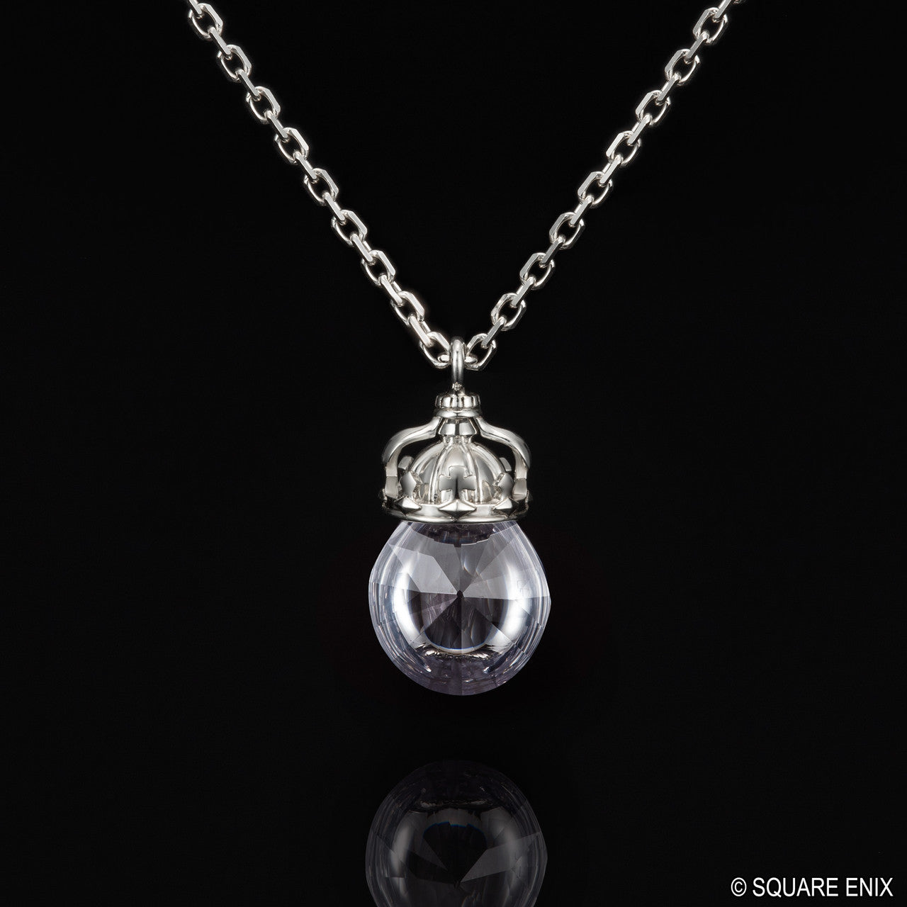 FINAL FANTASY IX Silver Necklace GARNET