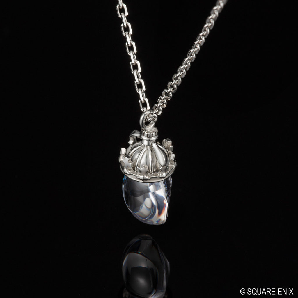 FINAL FANTASY IX Silver Necklace GARNET