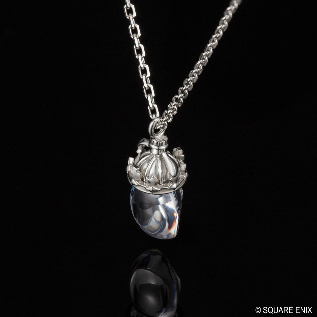 FINAL FANTASY IX Silver Necklace GARNET