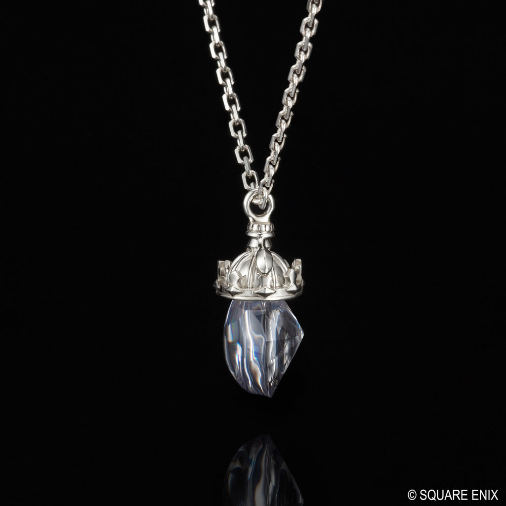 FINAL FANTASY IX Silver Necklace GARNET
