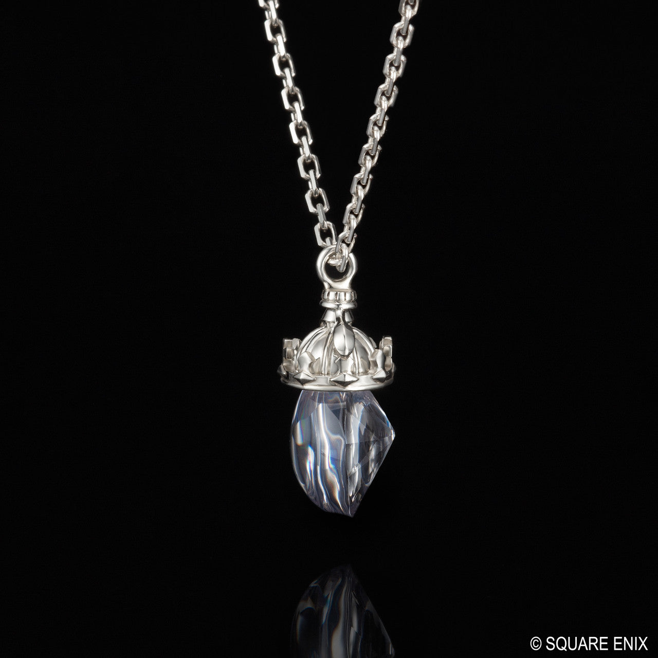 FINAL FANTASY IX Silver Necklace GARNET