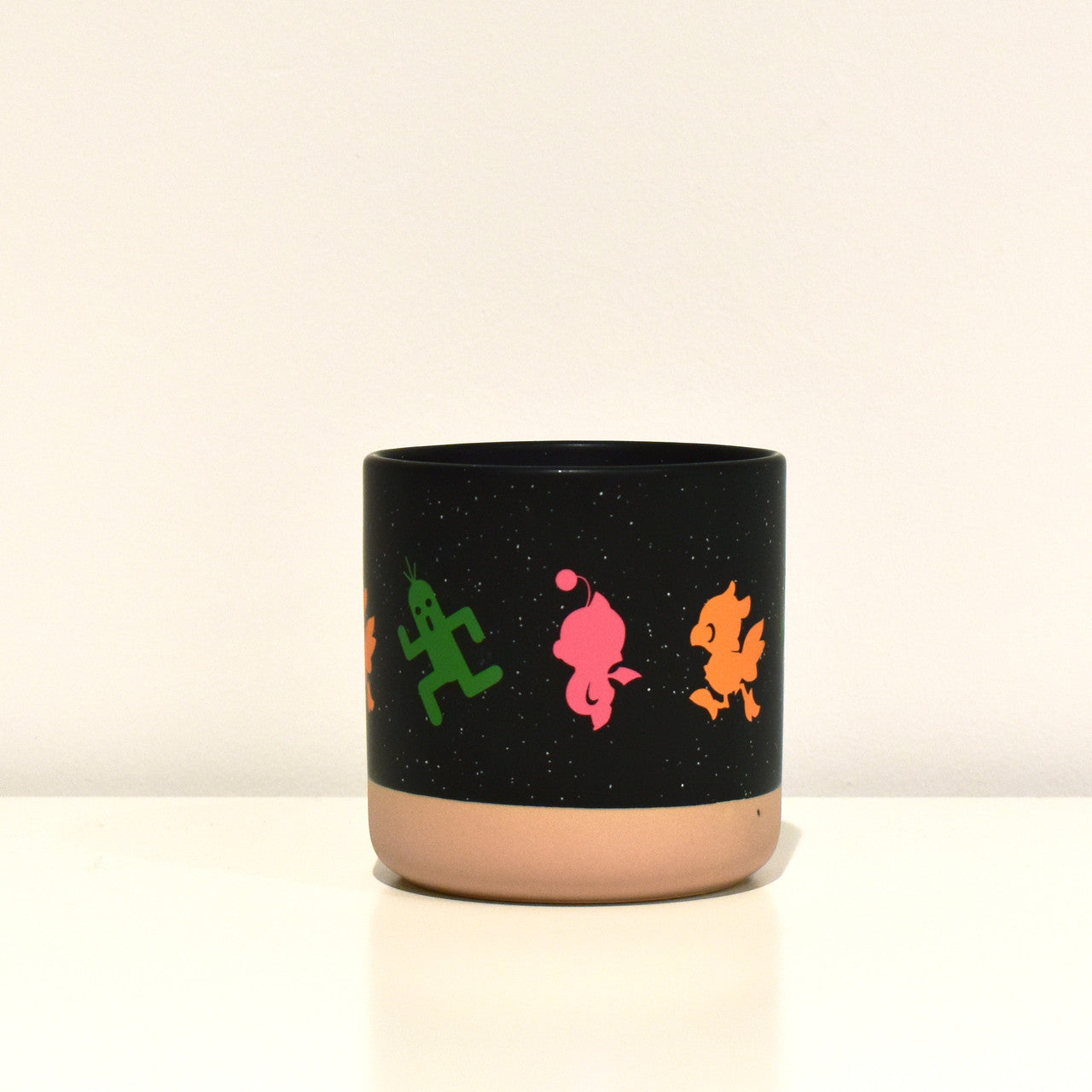 FINAL FANTASY Mug MOOGLE/CHOCOBO/CACTUAR Black