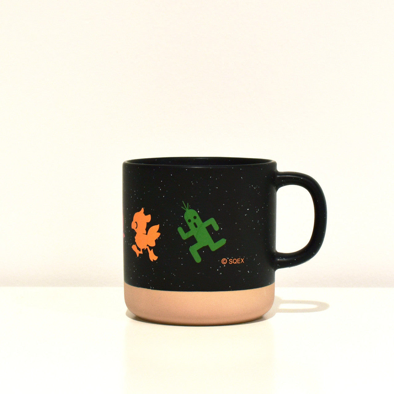 FINAL FANTASY Mug MOOGLE/CHOCOBO/CACTUAR Black