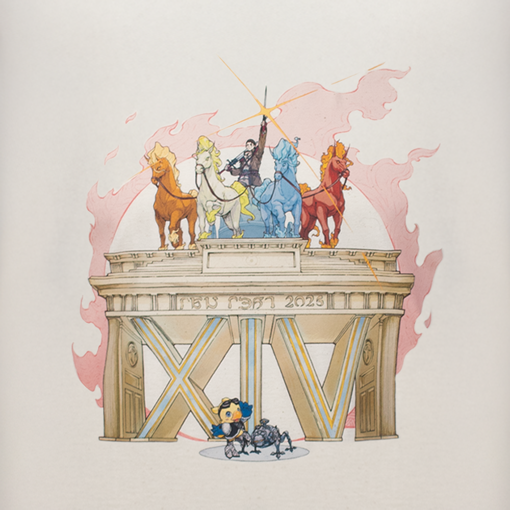 FINAL FANTASY XIV T Shirt FAN FESTIVAL GATE