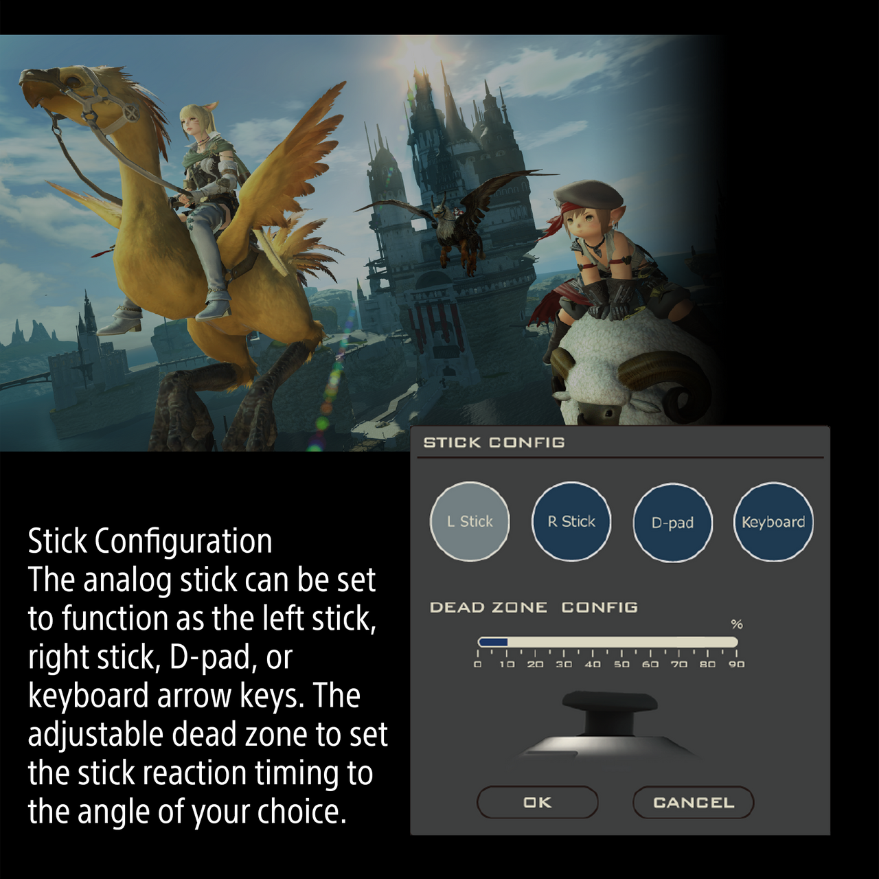 HORI Tactical Assault Commander F14 Final Fantasy XIV Black Edition