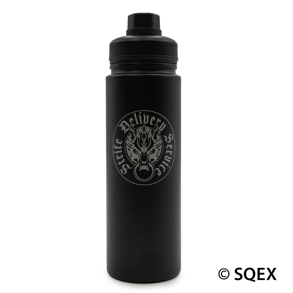 FINAL FANTASY VII ADVENT CHILDREN Thermal Bottle STRIFE DELIVERY SERVICE