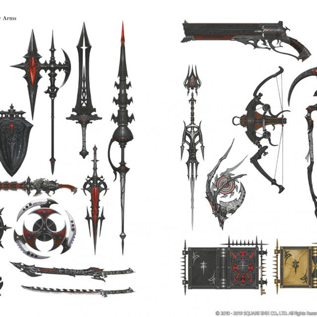 Final Fantasy XIV Shadowbringers The Art of Reflection Histories Forsaken