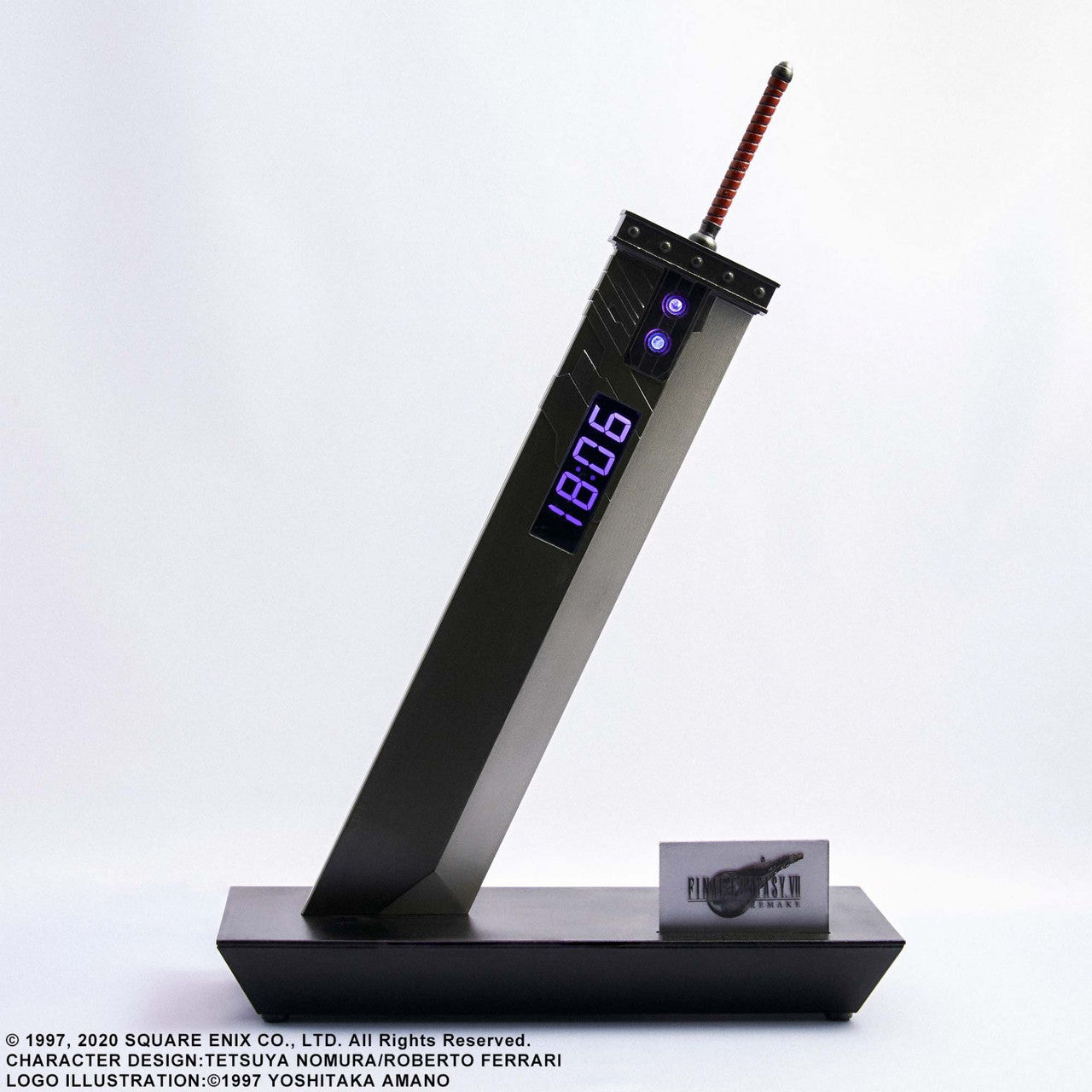 FINAL FANTASY VII REMAKE DIGITAL CLOCK BUSTER SWORD