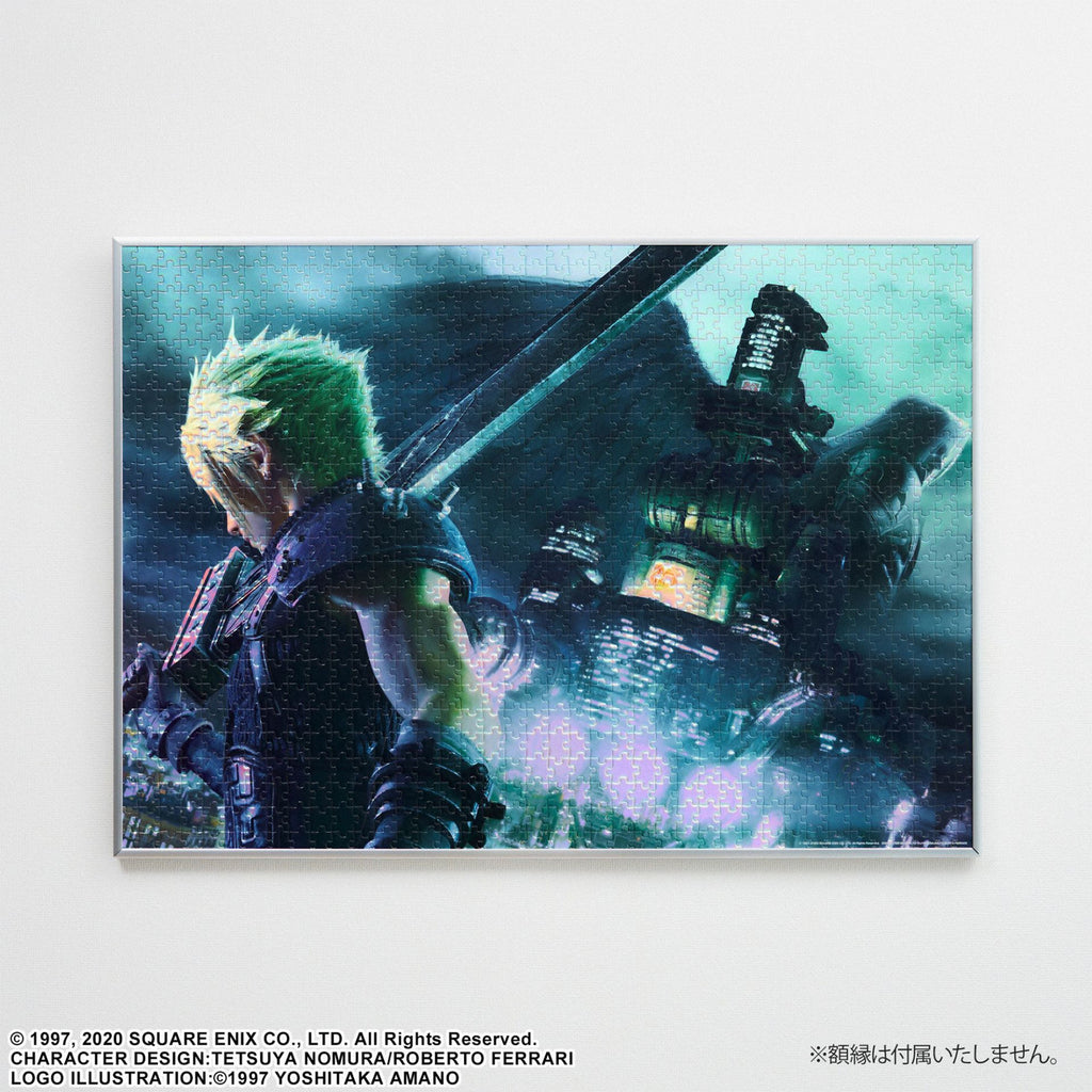 FINAL FANTASY VII REMAKE PREMIUM JIGSAW PUZZLE KEY ART 1000 PIECE CLOUD ＆ SEPHIROTH
