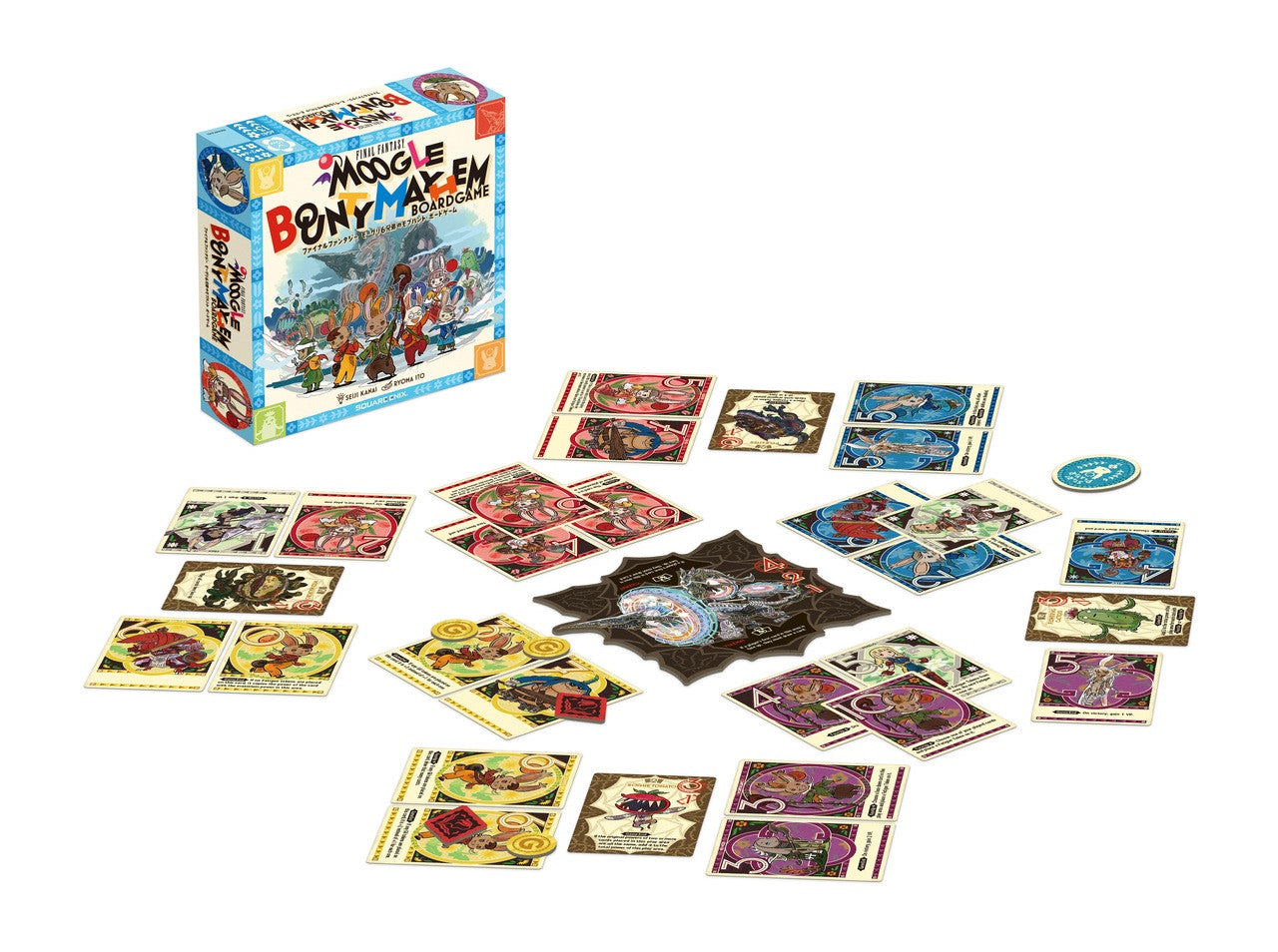 FINAL FANTASY Moogle Bounty Mayhem Board Game