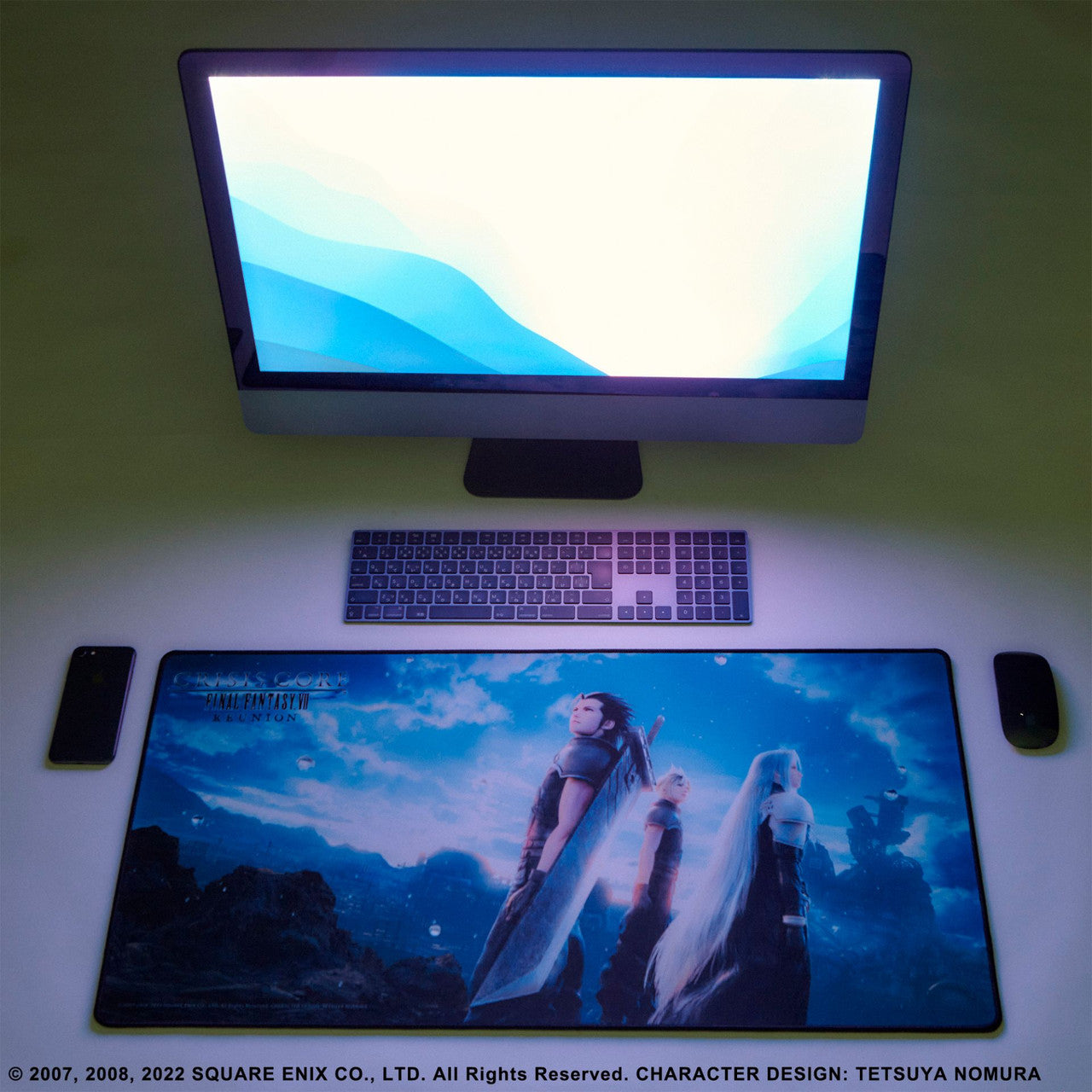 CRISIS CORE –FINAL FANTASY VII– REUNION GAMING MOUSE PAD