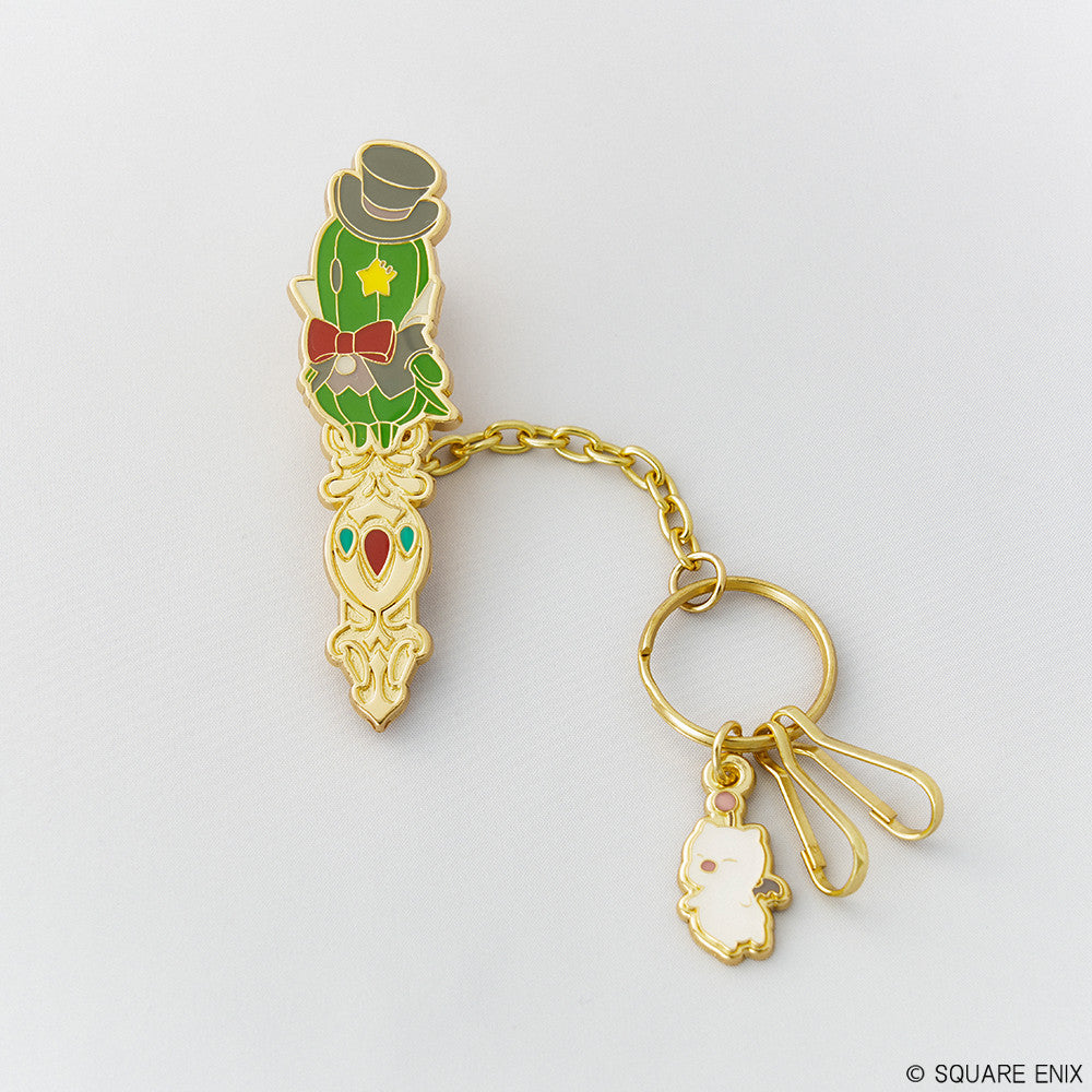 FINAL FANTASY XIV Clip on Keychain Senor Sabotender
