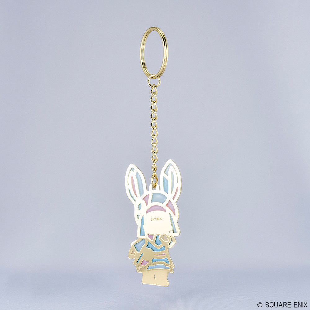FINAL FANTASY XIV Stained Glass Style Keychain Loporrit