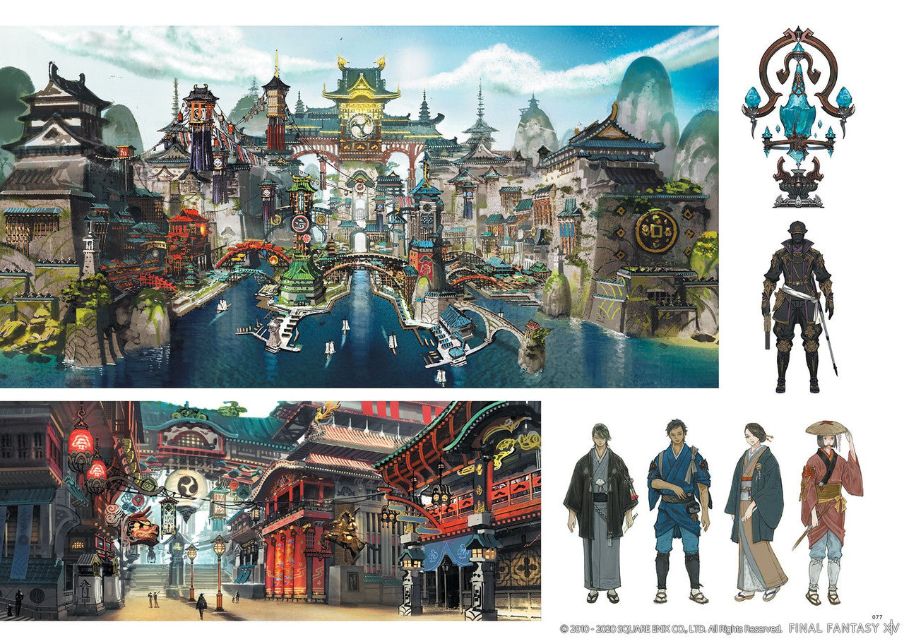 Final Fantasy XIV Stormblood | The Art of the Revolution Western Memories