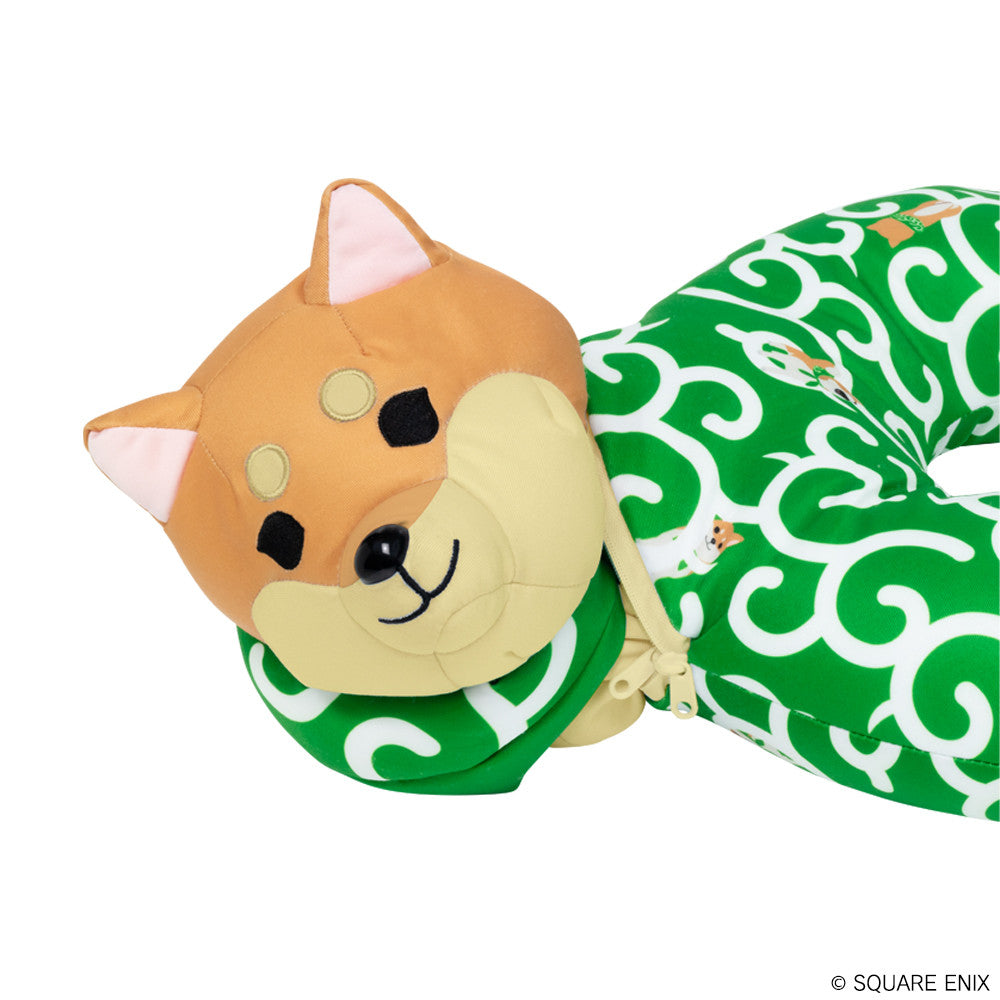 FINAL FANTASY XIV NECK PILLOW PLUSHIE MAMESHIBA