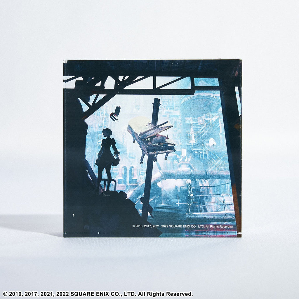 NIER AUTOMATA FAN FESTIVAL 12022 VOICES FROM THE VERGE ACRYLIC BLOCK