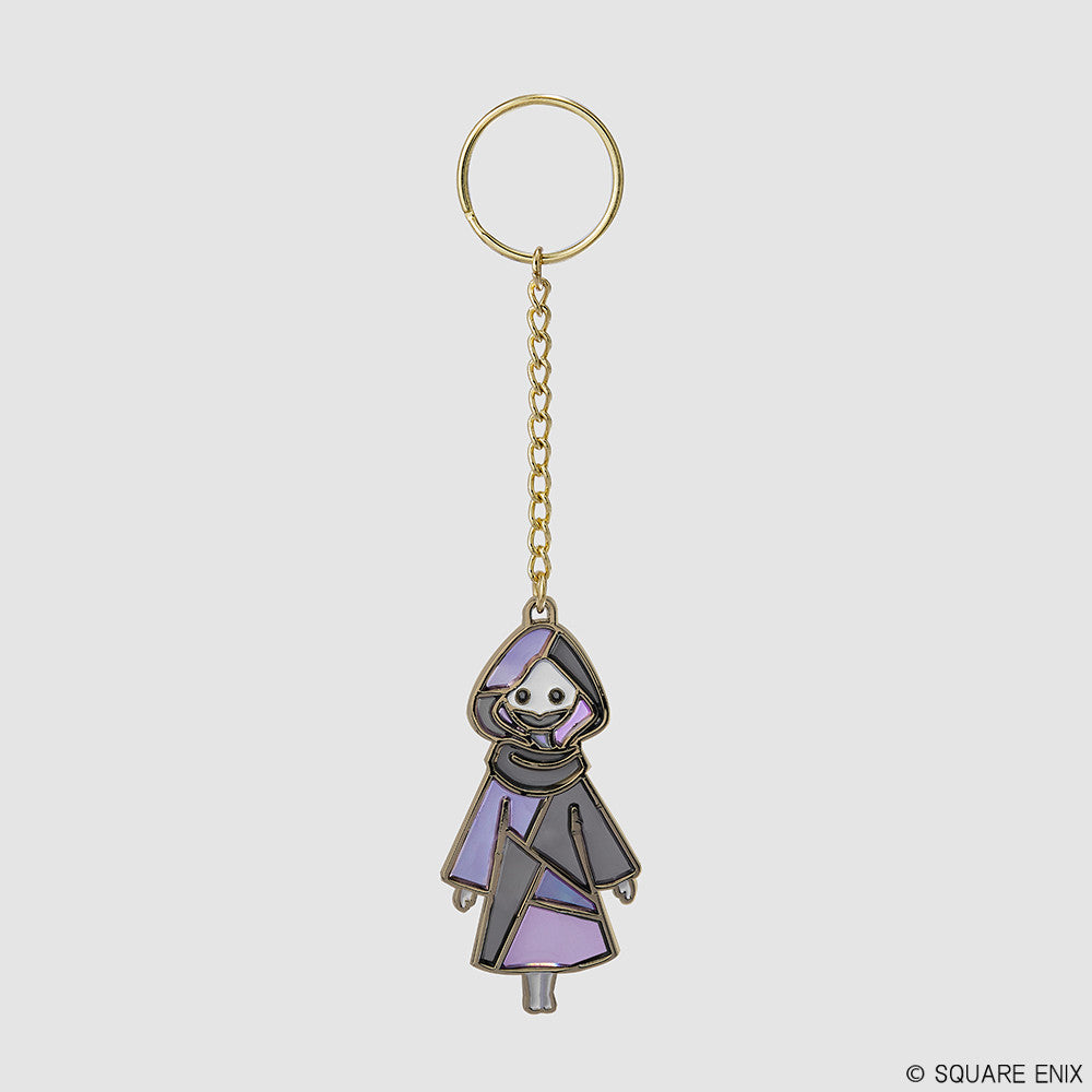 FINAL FANTASY XIV Stained Glass Style Keychain ANCIENT ONE