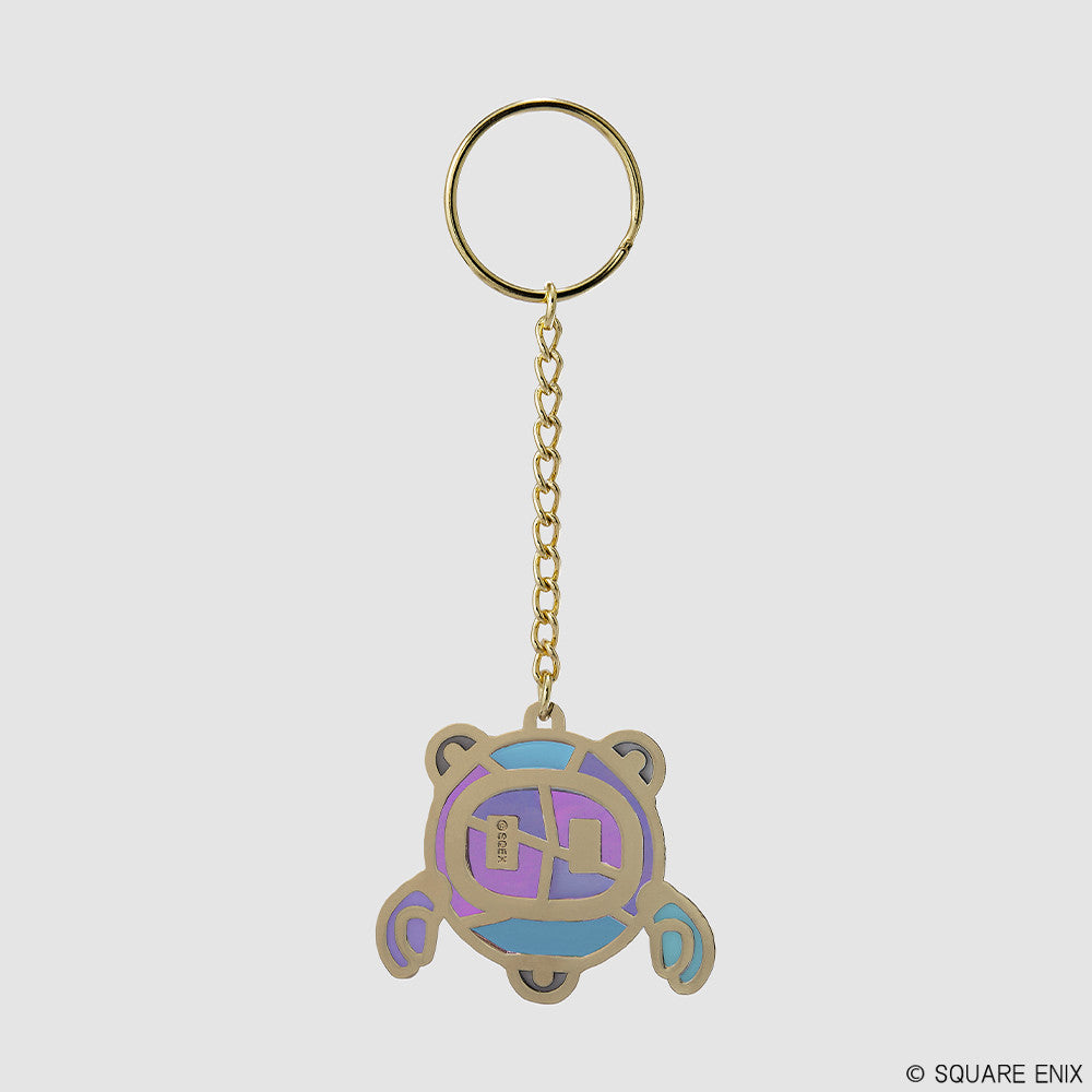FINAL FANTASY XIV Stained Glass Style Keychain OUTRUNNER
