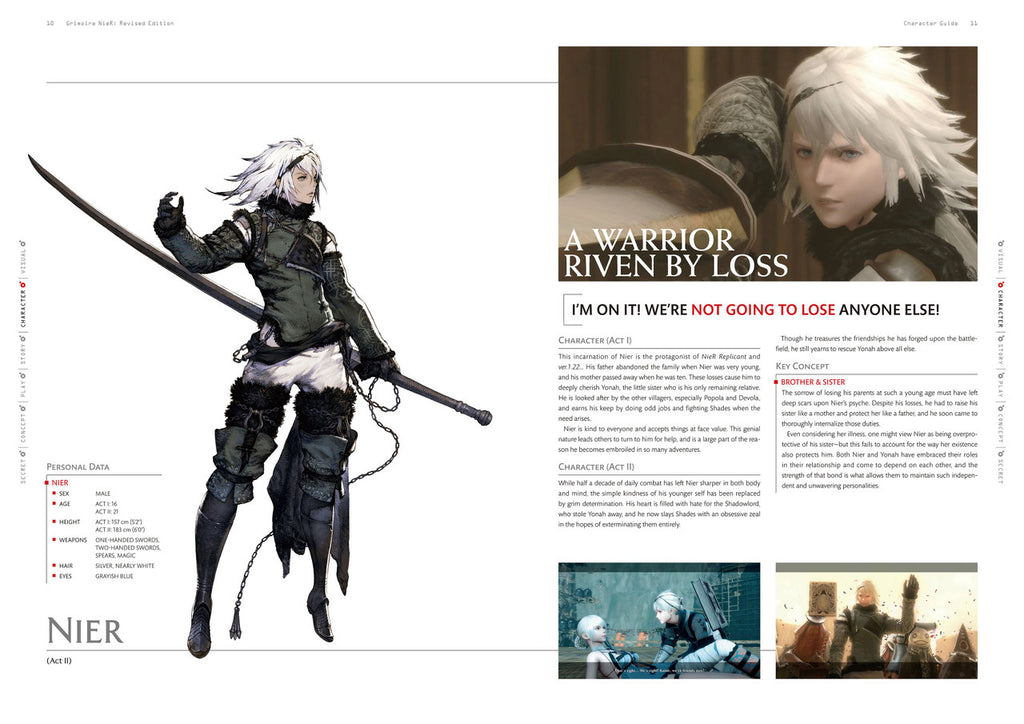 Grimoire NieR Revised Edition NieR Replicant Ver.1.22 The Complete Guide