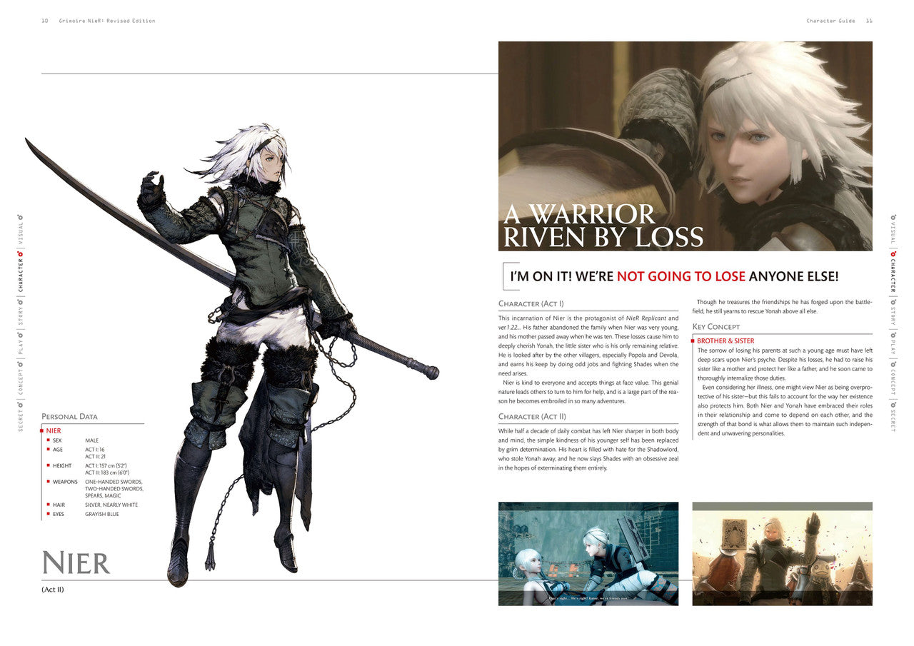 Grimoire NieR Revised Edition NieR Replicant Ver.1.22 The Complete Guide