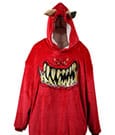 Warhammer 40K Oversized Hoodie Blanket Squig Red AAA Merchandise