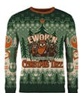 Star Wars Christmas Sweater Ewok'n around the Christmas Tree Size M AAA Merchandise