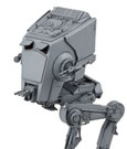 Star Wars Plastic Model Kit 1/48 AT ST Bandai Star Wars