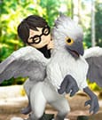 Harry Potter D Stage PVC Diorama Harry & Buckbeak Beast Kingdom Toys