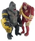 Godzilla x Kong The New Empire Diorama 2 Pack Kong vs Skar Playmates